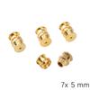1-10pcs/Bag Plated Screw Clasp Barrel Screw Clasps For Bracelet Necklace Jewelry Making Findings Accessories