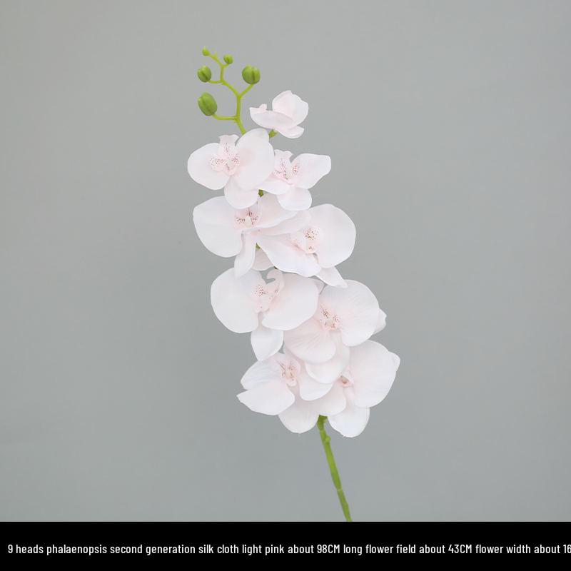 Luxury Realistic Phalaenopsis Artificial Flower for Weddings and Home Décor