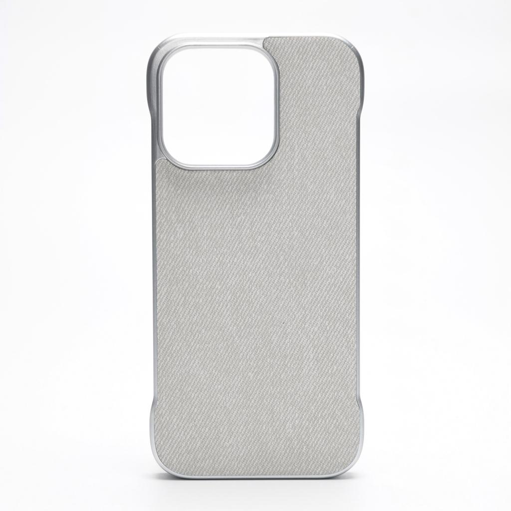 Ultra Thin Light Frameless Cloth Texture Slim Case For iPhone 17 Air 16 Pro Max 15 14 For Magsafe Magnetic Wireless charge Cover