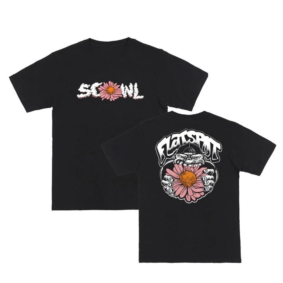 Scowl Band Short Sleeve Cotton Gift For Fan S to 2XL T-shirt Unisex T-Shirt M
