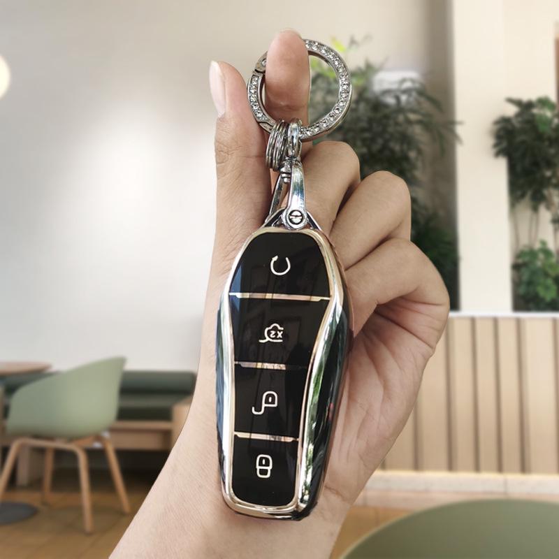 Proper for BYD Han Key Case Han EV Champion Edition - Dedicated NFC Card Car Cover with Buckle.