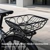 Bike Rear Basket Secure Long-Lasting for Commuters