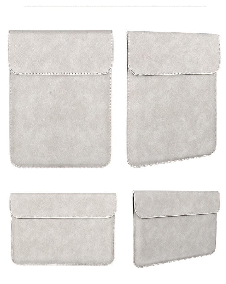 MacBook & Huawei Laptop Protector: 13-15.6 Inch Lambskin Pattern Sleeve