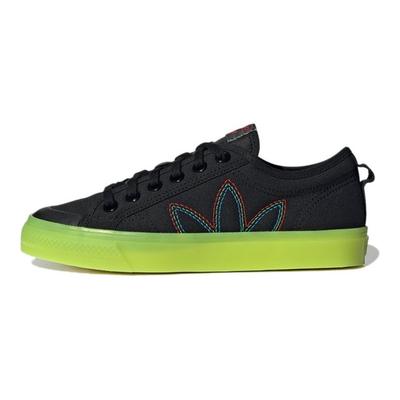 Originals Nizza Low Top Skate Shoes Women Sneakers Black GX2730