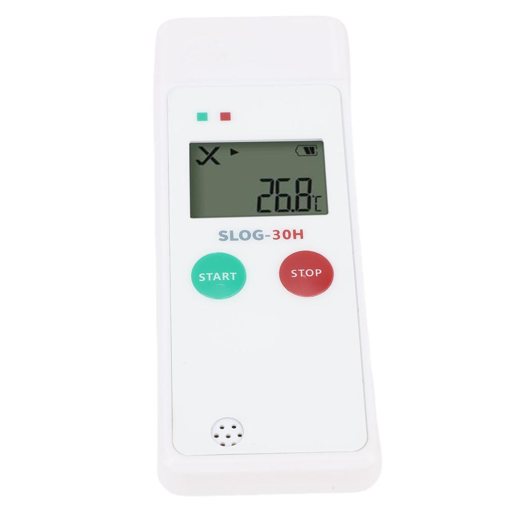 Reusable Temperature Humidity Data Logger High Accuracy USB Digital Temperature Recorder with PDF CSV Reports 65000