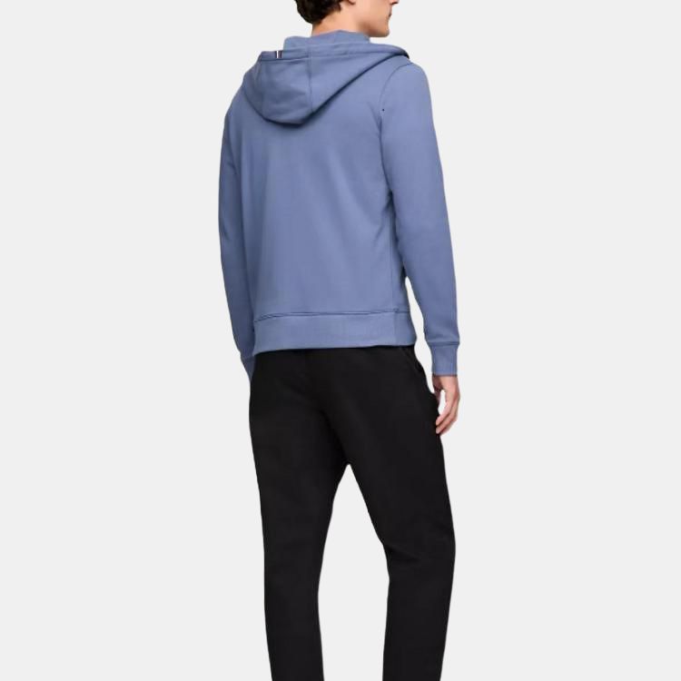 Tommy Hilfiger Casual Simple Comfortable Zip Hooded Long Sleeve Sweatshirt Men tops 78JB342-420