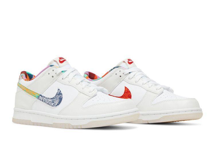 Nike Dunk Low White Multi-Color Paisley (GS)