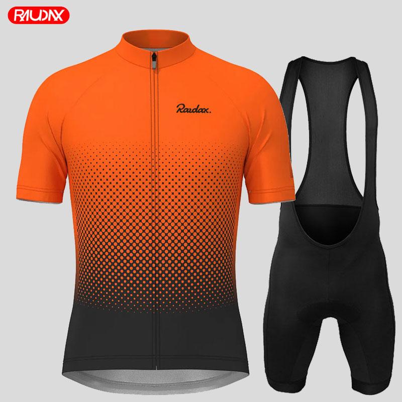2026 Bicycle Shorts Men's Mountain Bike Sportswear Summer Breathable Full Set Racing Bike Suit Quick Drying Sport Set