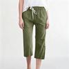 Women's Casual And Fashionable Color Loose Pants With Pocketes
