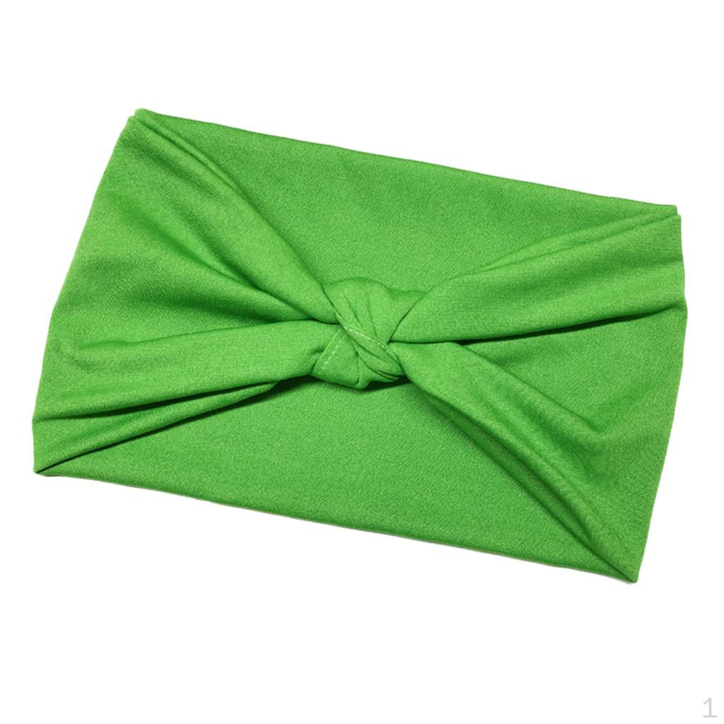 Lady Elastic Wide Headband Gym Running Hair Band Accessory