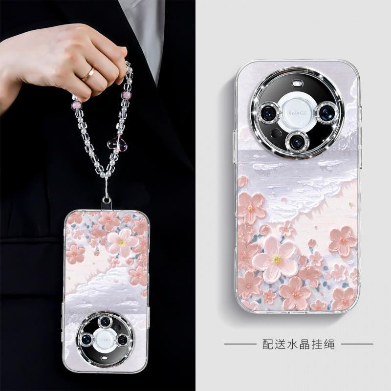 Applicable to Huawei mate70pro mobile phone case new mate50pro + case advanced sense mate60pro magnetic attraction