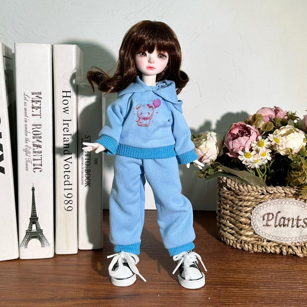 DIY 30cm Doll Clothes Handmade Doll Dress Up Fashion Doll'S Overall  Cotton Doll