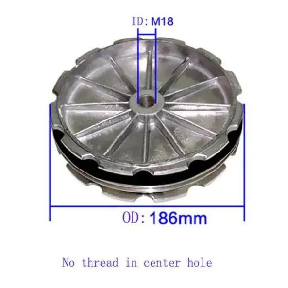 Riepu mainītājs 186 mm/200 mm cilindra