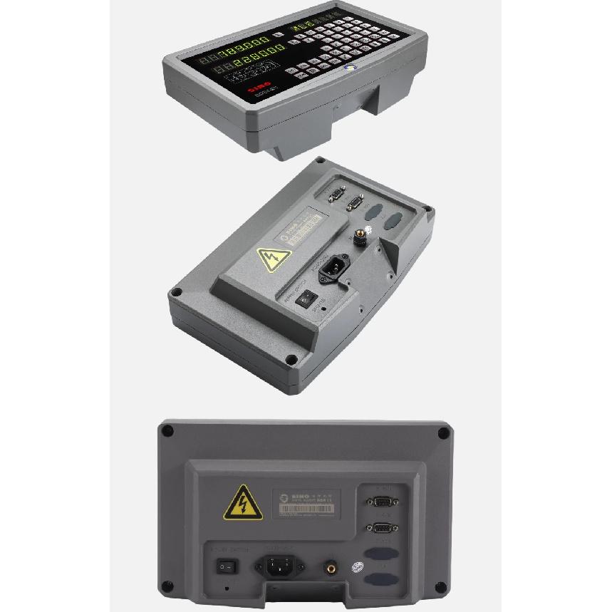 SINO SDS6-2V Dro 2 Axis Digital Readout Display TTL Signal 100V to 240V for Lathe Milling CNC Boring Machines