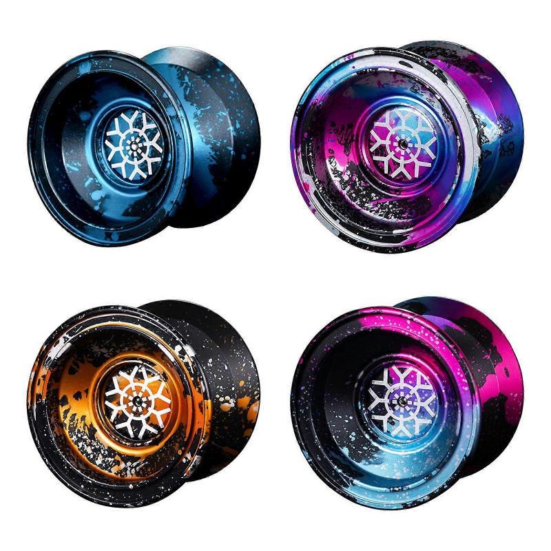 Professional Metal Aluminum Alloy Yoyo with 10 Ball Bearing High Speed Kids Toy
