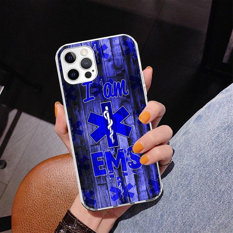 EMT EMS Medical Rescue Phone Case For iPhone 13 12 Mini 11 Pro Max XS XR X SE 7 8 Plus 5S 5 6S 6 Gift Print Cover Fundas