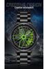 Sanda Men's 360° Rotating Dial Quartz Wristwatch - Casual Fashion Wheel Series