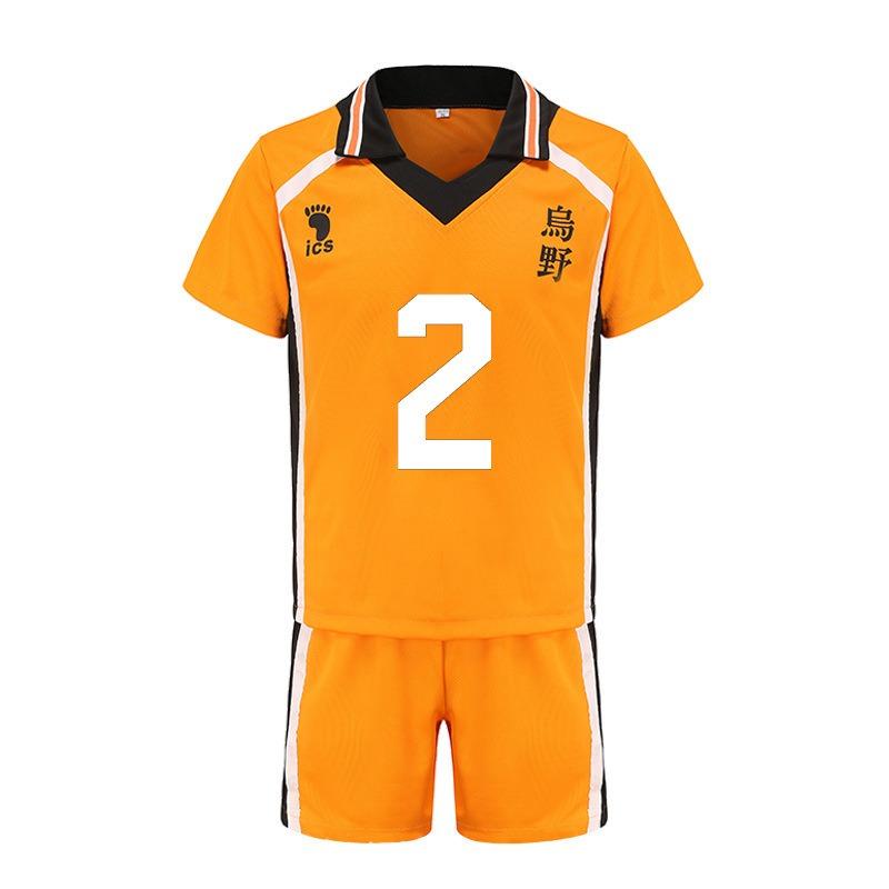 New Day Man Volleyball Less High School D Digital Printing Short Sleeve Shorts Cosplay Anime T-Shirt