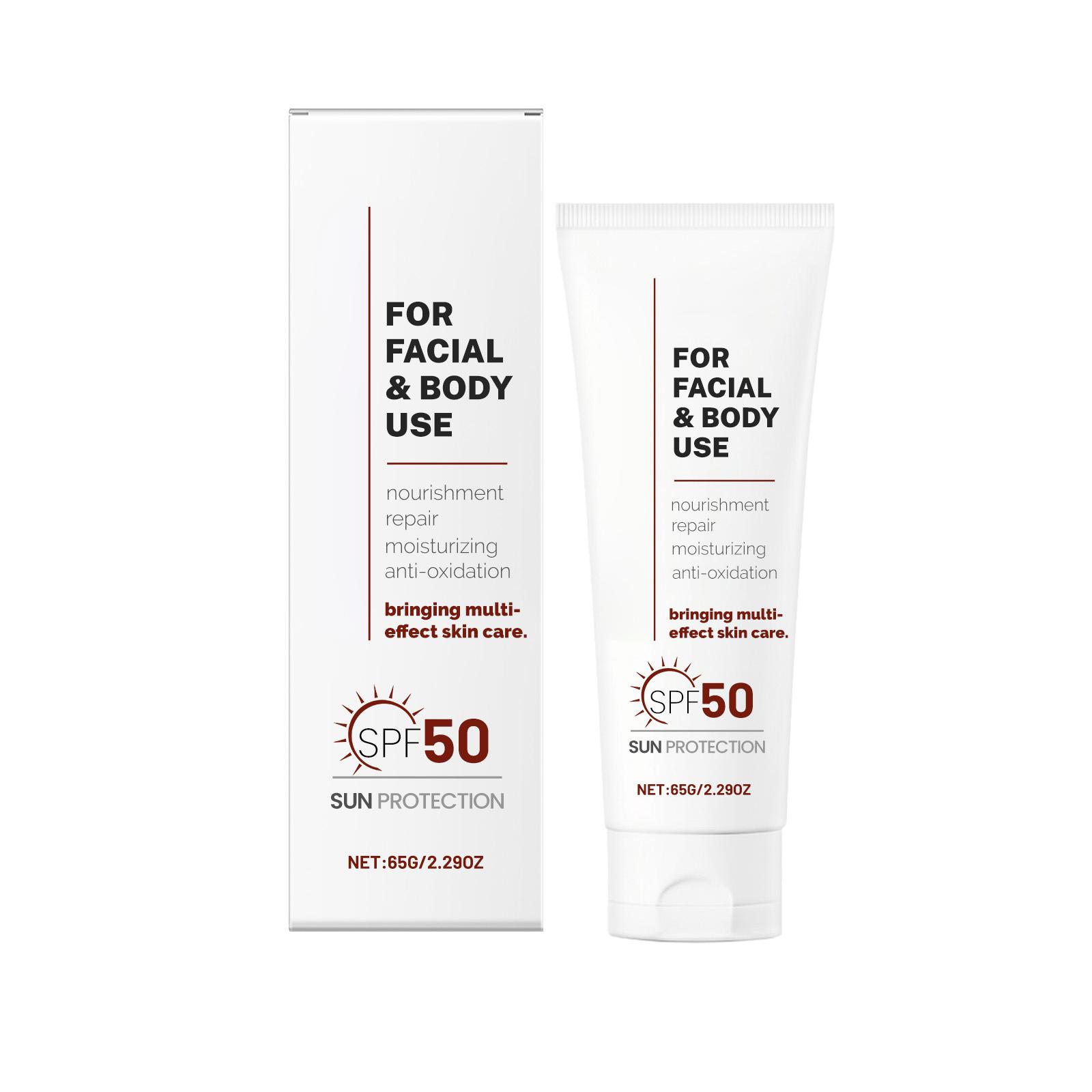 

Tallow Sunscreen For Face 50+ From Source Manufacturer Better Than Korean Sunscreen PA++++ For All Skin Types Facial Care, Block UV Rays 65g One Size белый