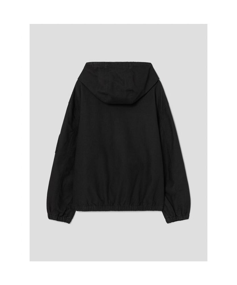 8seconds Natural Wash Hooded Jacket Black