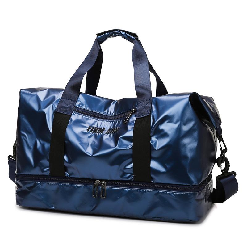 Large Capacity Wet/Dry Separation Fitness Travel Bag: Versatile Shoulder, Crossbody, Handheld Yoga Bag