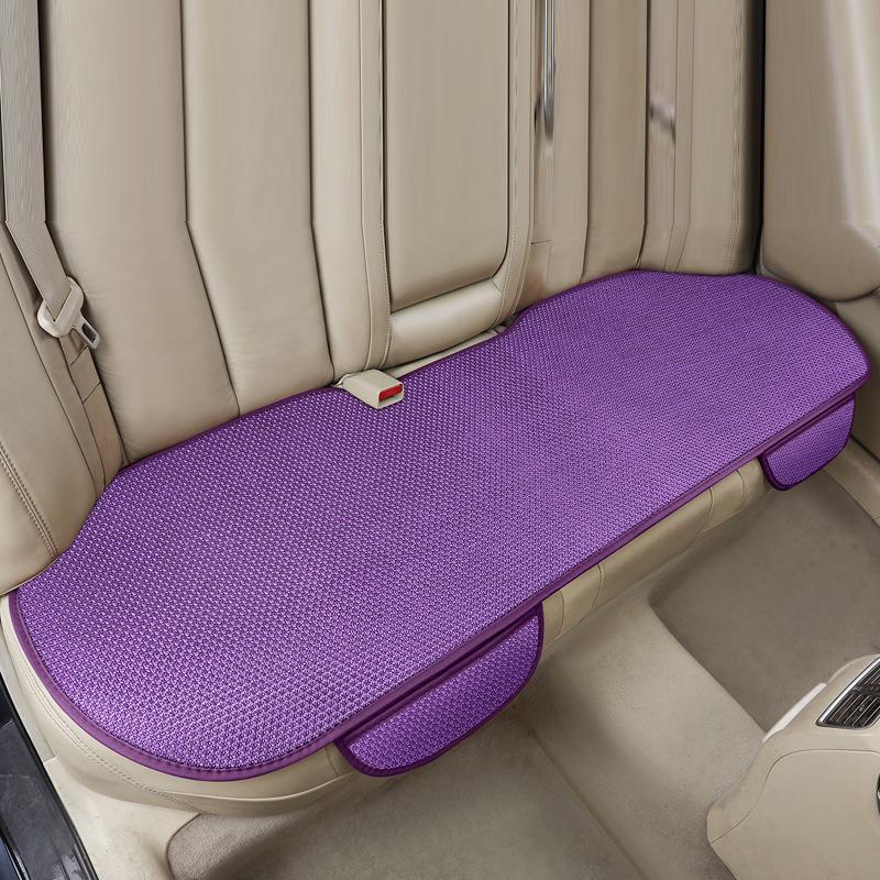 Coprisedile per Auto Estivo Traspirante Seta Ghiacciata Antiscivolo Protezione Sedile Auto Pad Universale per Uomo Donna Accessori Interni Auto