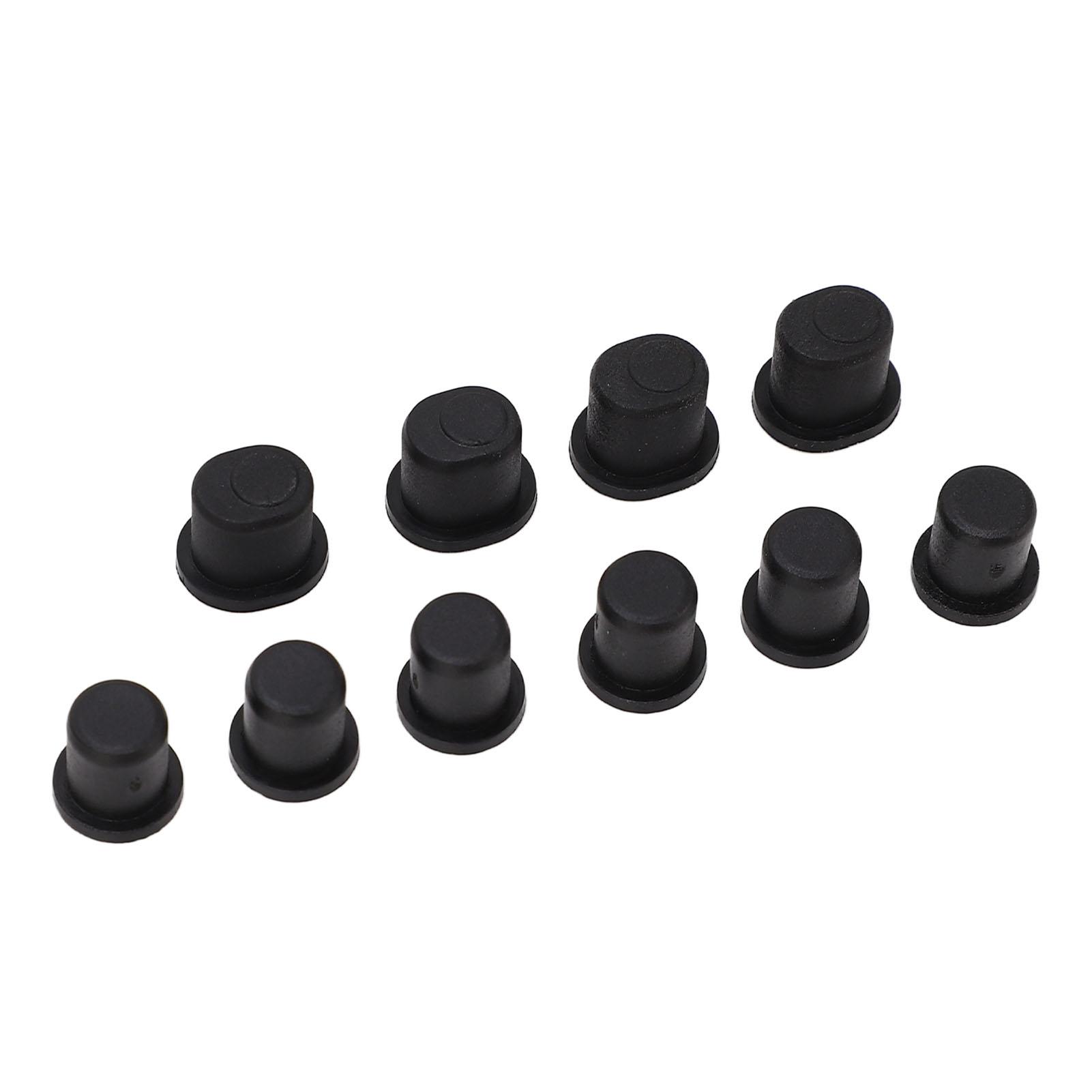 

10 ШТ. RC Регулятор втулки Пластиковий Чорний Зносостійкий Легкий Регулятор RC втулки для ZD Racing