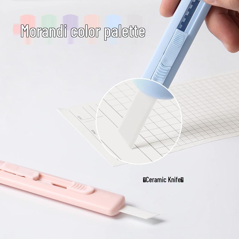

Ceramic Blade Mini Utility Knife for Art & Paper Cutting - Portable, Safe, Small Size