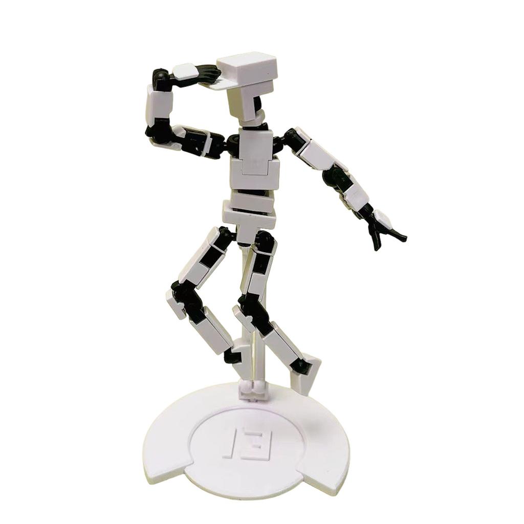 Çok Eklemli Hareketli Bebek 3D Baskı Dekompresyon Oyuncağı