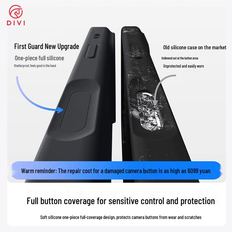 DIVI Liquid Silicone iPhone Case