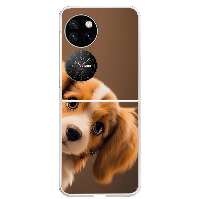 

For Huawei P50 Pocket Case Transparent Clear Hard PC Phone Back Cover For Huawei Pocket 2 Cases P50 P 50 PocketS S Shells Capa Huawei Pocket S