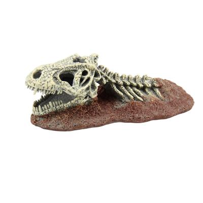 Adăpost Reptile Tematic Jurassic Decorațiuni pentru Recipientele Amfibienilor și Animalelor de Companie Târâtoare Ascunzători din Rășină