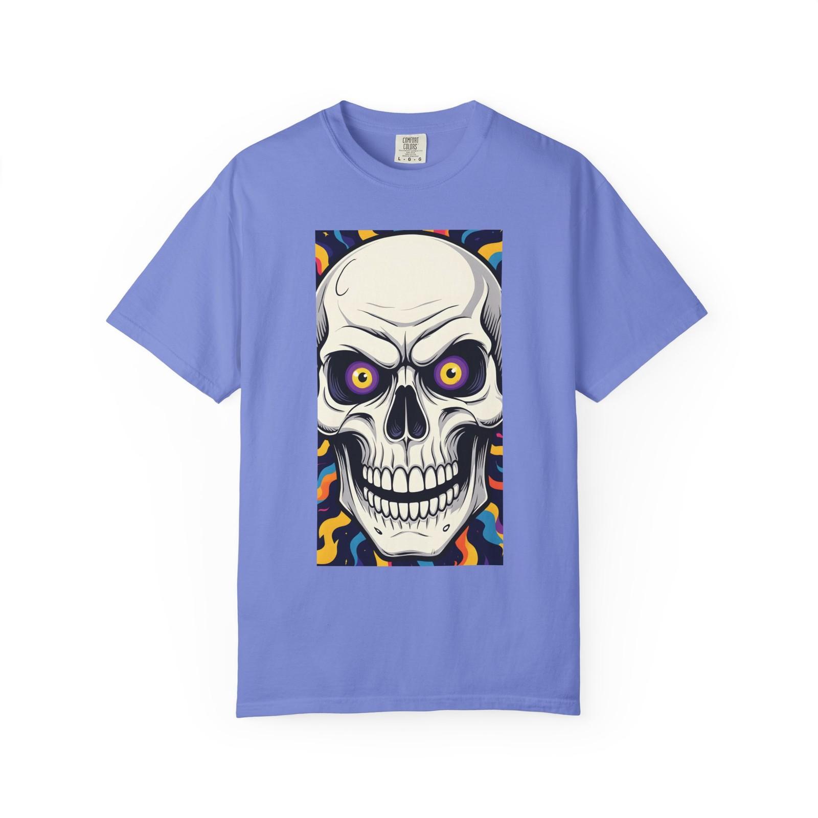 Skull Graphic Unisex T-shirt - Funky Tee, Casual Wear S