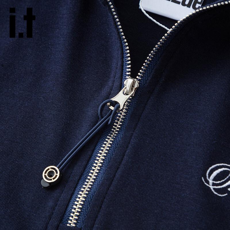 Izzue Women's Half-Zip Polo Long-Sleeve T-Shirt