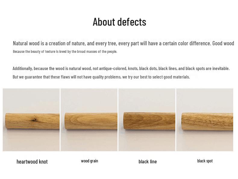 Adjustable LED Solid Wood Ceiling Spotlight for Living Room/Entrance