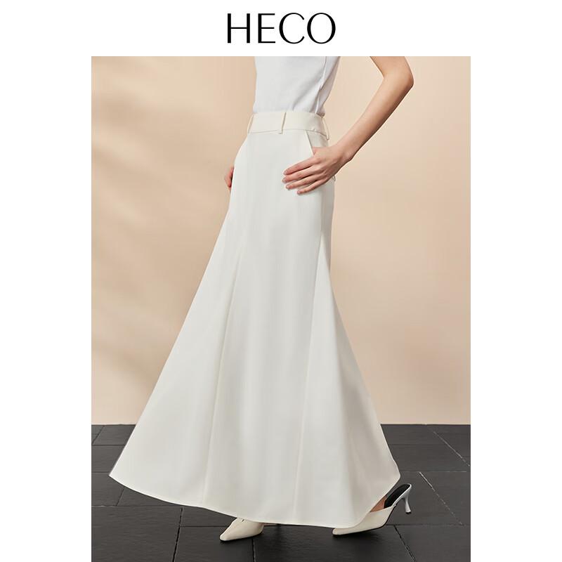 HECO 2026 Draped A-line Commuter Skirt M