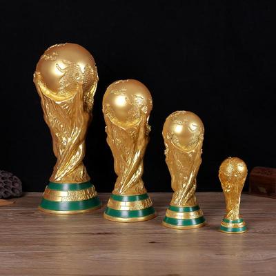 Qatar 2022 World Cup Resin Model of Jules Rimet Trophy - Football Souvenir Handicraft