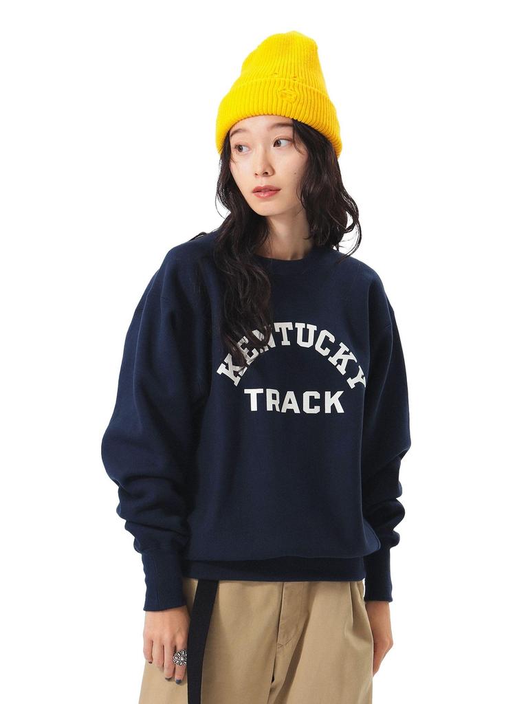 Beams Boy Champion Logo Reverse Weave(R) Crew Neck Sweatshirt, Women's, Navy, Size Small, 13130158411