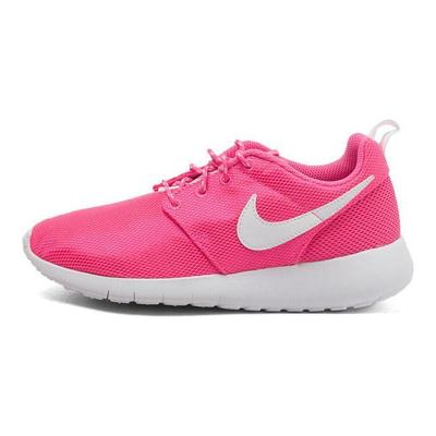 Roshe One GS Pink Blast Kids Sneakers White 599729-611