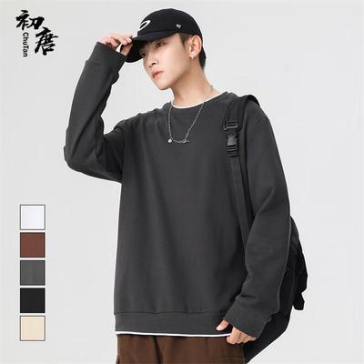 Herren Colorblock Pullover Sweatshirt
