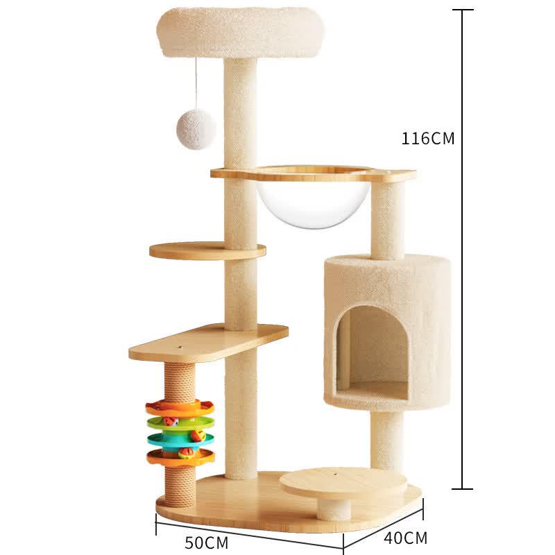 Jingzhou Wooden Cat Tree & Condo