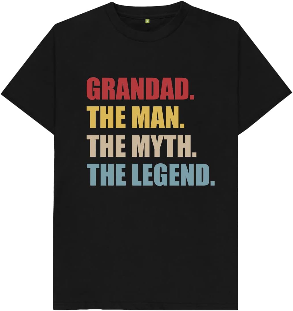 Grandad The Man The Myth The Legend Mens T Shirt XXL