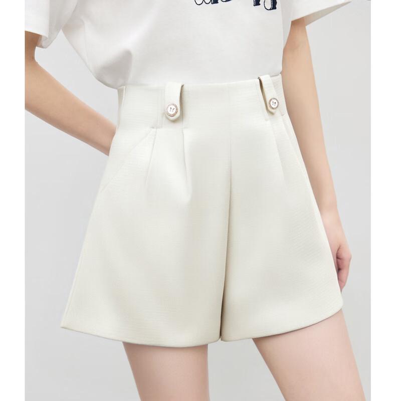 Qiushui Yiren Women's A-Line Casual Shorts