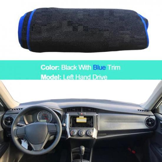 2 Layers Car Dashboard Cover Dashmat Dash Mat Carpet Cape For Toyota Corolla Axio 2012 -  RHD LHD Sun Shade Dash Board Cover