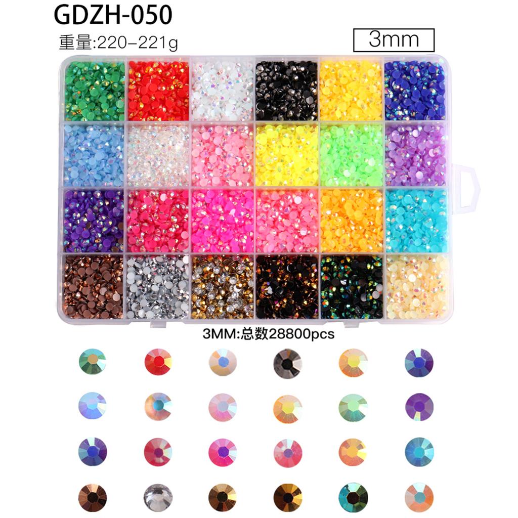 Gwałtowny Niedźwiedź Ab Kolorowe Cukierkowe Żywiczne Galaretkowe Płaskodenne Meteorytowe Diamentowe Glazurowane Koraliki Koraliki Luzem Akcesoria do DIY