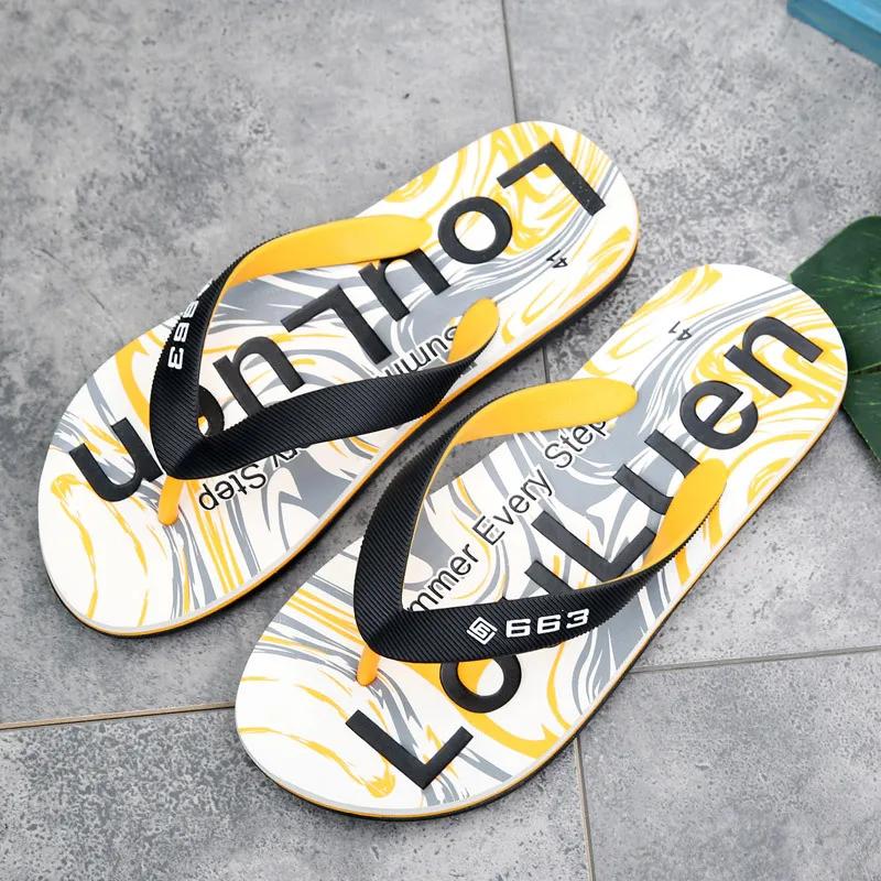 Beach Flip Flop Summer Men's Slippers Massage Sandals Fashion Breathable Casual Shoes 2024 New Hot Shoes Zapatos Hombre  Shoes