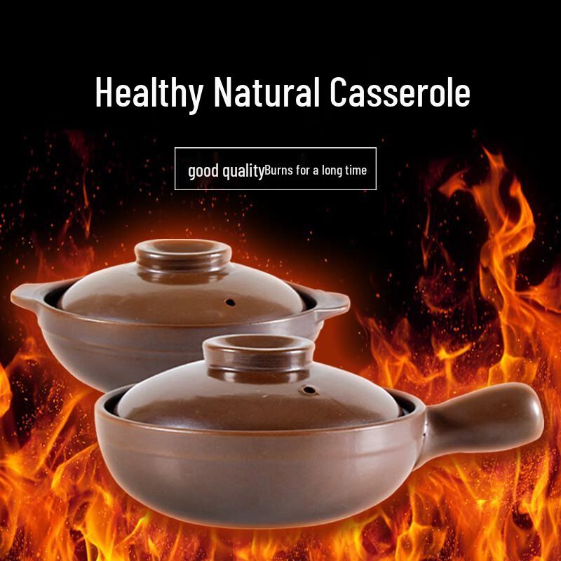 LIEI High-Temperature Clay Casserole Pot