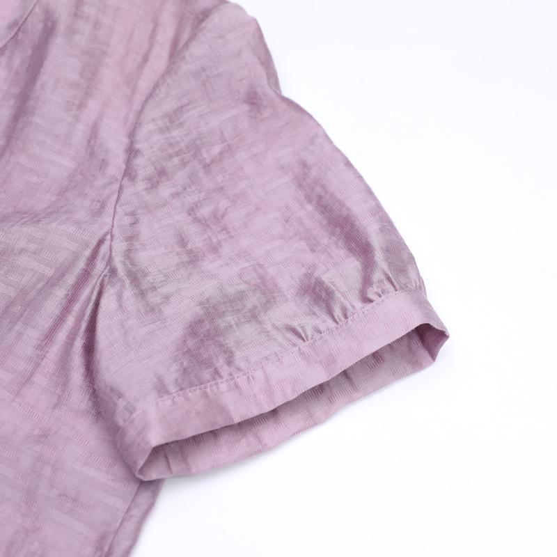 Mom's 2025 Summer Fashion: Loose Top & Wide-Leg Pants Two-Piece Set for Middle-Aged and Elderly Women.