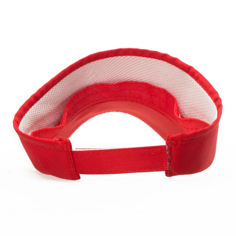 Empty Top Visor Cap Women Sunscreen Hats Man Cotton Cap Adjustable For Running Tennis Golf Unisex