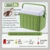 6L Outdoor Insulated Cooler Box for Camping, Breast Milk, Ice Cubes, Dragon Boat & Mid-Autumn Festivals, Zongzi, Seafood, New Year Gifts